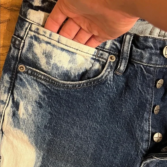 Ksubi Distressed Blue Skinny Jeans